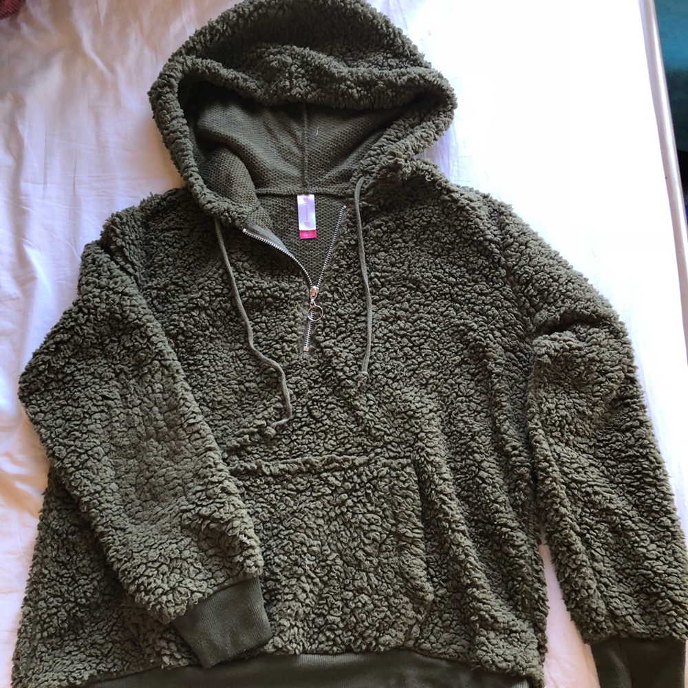 No Boundaries Sherpa hoodie